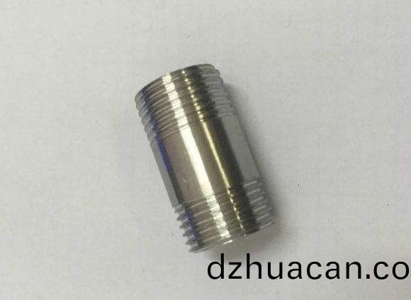 薄壁不銹鋼衛浴(yu)管車絲加工特點