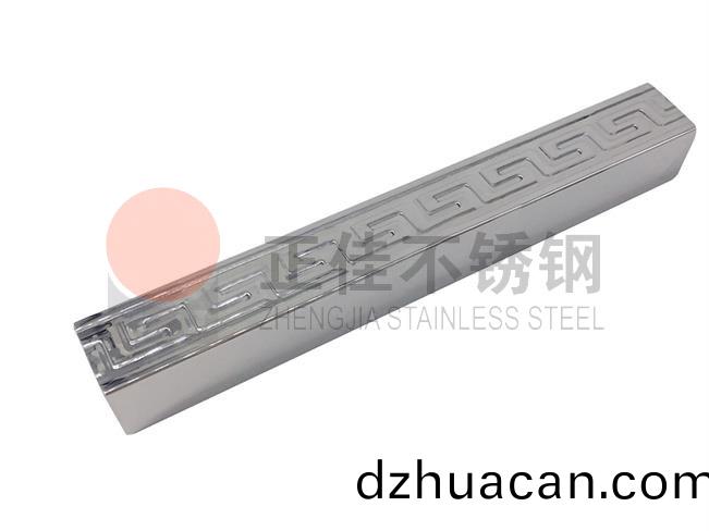 回(hui)形不銹鋼花紋管